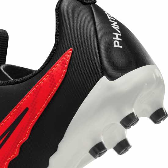 Nike Phantom Academy Gx Junior Firm Ground Football Boots Crimson/Black Детски футболни бутонки