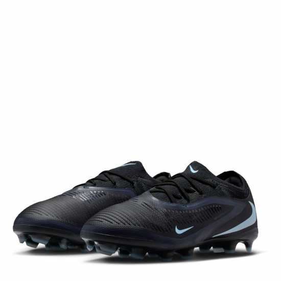 Nike Phantom 6 Pro Juniors Multi Ground Football Boots Черно/Черно 
