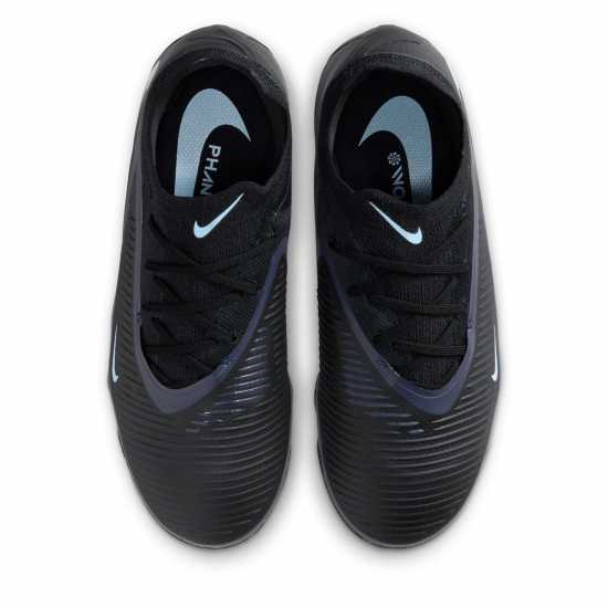 Nike Phantom 6 Pro Juniors Multi Ground Football Boots Черно/Черно 