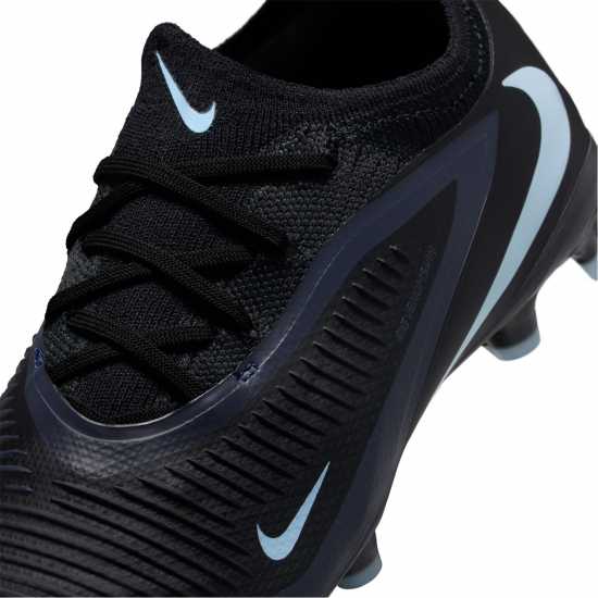 Nike Phantom 6 Pro Juniors Multi Ground Football Boots Черно/Черно 
