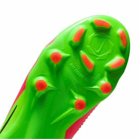 Nike Phantom 6 Pro Juniors Multi Ground Football Boots Pink/Green Strk Nike Phantom 6 Pro Juniors Multi Ground Football Boots