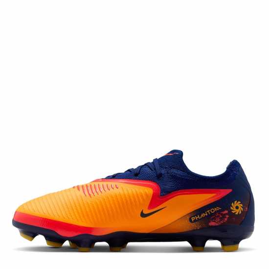 Nike Phantom 6 Pro Juniors Multi Ground Football Boots Оранжево/Волт Nike Phantom 6 Pro Juniors Multi Ground Football Boots Оранжево/Волт