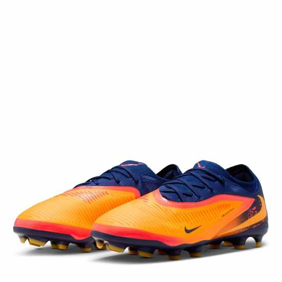 Nike Phantom 6 Pro Juniors Multi Ground Football Boots Оранжево/Волт Nike Phantom 6 Pro Juniors Multi Ground Football Boots Оранжево/Волт