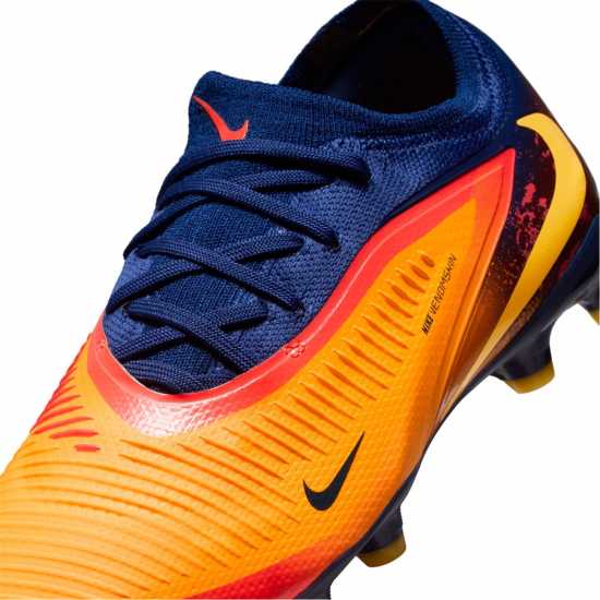 Nike Phantom 6 Pro Juniors Multi Ground Football Boots Оранжево/Волт Nike Phantom 6 Pro Juniors Multi Ground Football Boots Оранжево/Волт