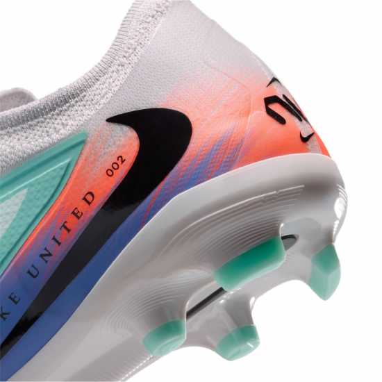 Nike Phantom 6 Pro Juniors Multi Ground Football Boots Зелен/Оранжев 
