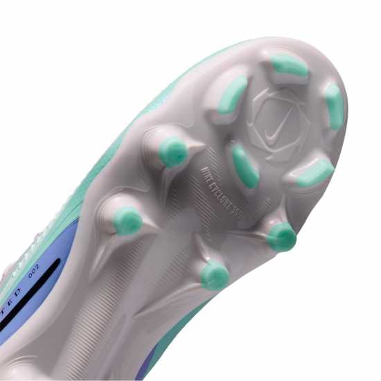 Nike Phantom 6 Pro Juniors Multi Ground Football Boots Зелен/Оранжев 