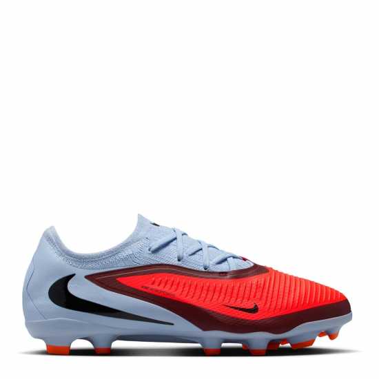 Nike Phantom 6 Pro Juniors Multi Ground Football Boots Синьо/Лилаво 