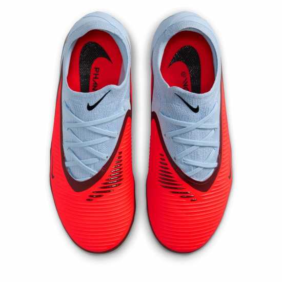 Nike Phantom 6 Pro Juniors Multi Ground Football Boots Синьо/Лилаво 