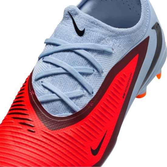 Nike Phantom 6 Pro Juniors Multi Ground Football Boots Синьо/Лилаво 