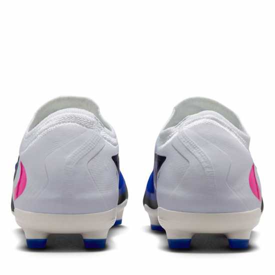 Nike Phantom 6 Pro Juniors Multi Ground Football Boots Blue/Wht/Pink 