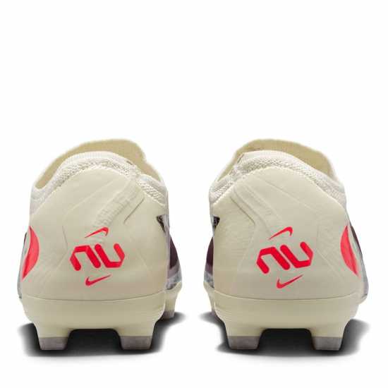 Nike Phantom 6 Pro Juniors Multi Ground Football Boots Burgundy/Print 