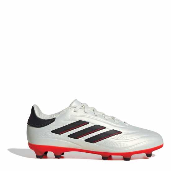 Adidas Copa Pure Ii.3 Firm Ground Boots Junior White/Black/Red Детски футболни бутонки