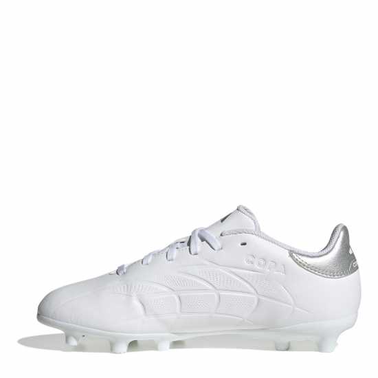 Adidas Copa Pure Ii.3 Firm Ground Boots Junior White/Silver Детски футболни бутонки