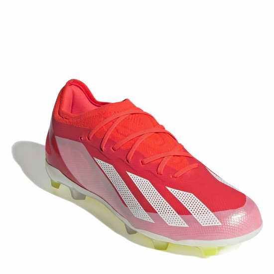 Adidas X Crazyfast Elite Junior Firm Ground Football Boots Red/Wht/Yellow Детски футболни бутонки