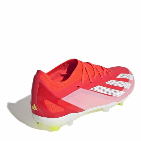 Adidas X Crazyfast Elite Junior Firm Ground Football Boots Red/Wht/Yellow Детски футболни бутонки