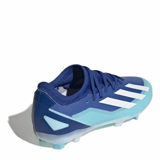 Adidas X Crazyfast League Junior Firm Ground Boots Blue/White Детски футболни бутонки
