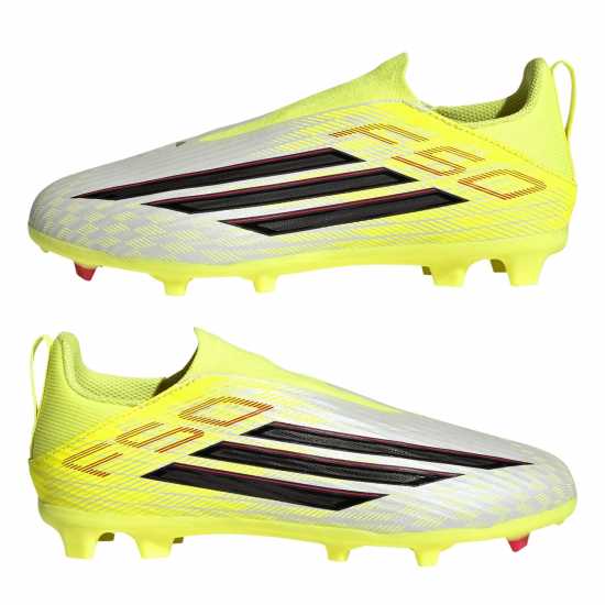 Adidas F50 League Laceless Juniors Firm Ground Football Boots  