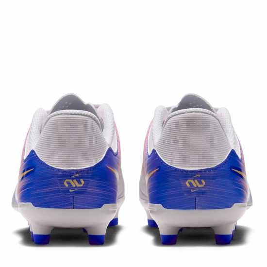 Nike Tiempo Legend 10 Academy Juniors Firm Ground Football Boots Сиво/Синьо 
