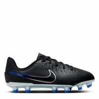 Nike Детски Футболни Бутонки Tiempo Legend 10 Academy Firm Ground Football Boots Junior Черно/хром Детски футболни бутонки