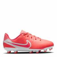 Nike Детски Футболни Бутонки Tiempo Legend 10 Academy Firm Ground Football Boots Junior Червено/Бяло Детски футболни бутонки