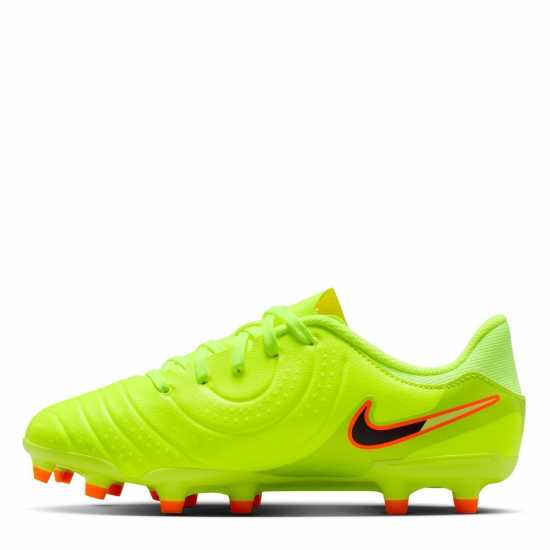 Nike Tiempo Legend 10 Academy Juniors Firm Ground Football Boots Волт/Черен 