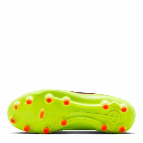 Nike Tiempo Legend 10 Academy Juniors Firm Ground Football Boots Волт/Черен 