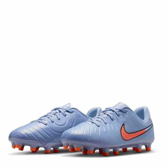 Nike Tiempo Legend 10 Academy Juniors Firm Ground Football Boots Blue/Black Детски футболни бутонки