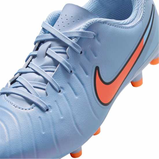 Nike Tiempo Legend 10 Academy Juniors Firm Ground Football Boots Blue/Black Детски футболни бутонки