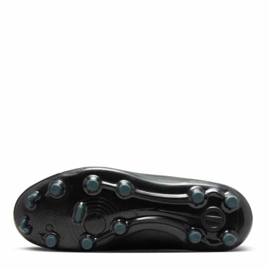 Nike Детски Футболни Бутонки Tiempo Legend 10 Academy Firm Ground Football Boots Junior Черно/Зелено Детски футболни бутонки