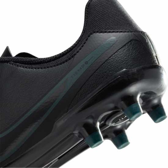 Nike Детски Футболни Бутонки Tiempo Legend 10 Academy Firm Ground Football Boots Junior Черно/Зелено Детски футболни бутонки