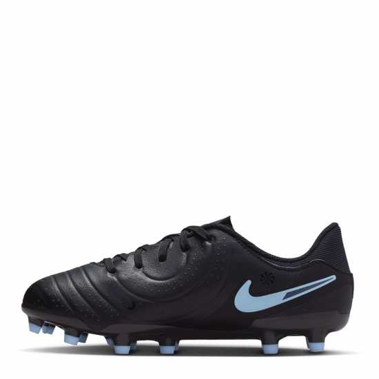 Nike Tiempo Legend 10 Academy Juniors Firm Ground Football Boots Black/Black Детски футболни бутонки