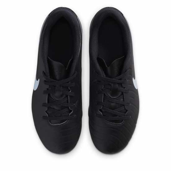 Nike Tiempo Legend 10 Academy Juniors Firm Ground Football Boots Black/Black Детски футболни бутонки