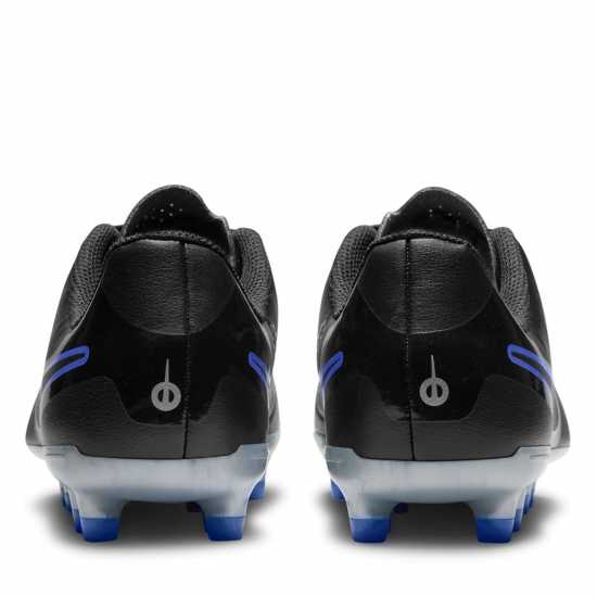 Nike Tiempo Legend 10 Club Junior Firm Ground Football Boots Black/Chrome Детски футболни бутонки