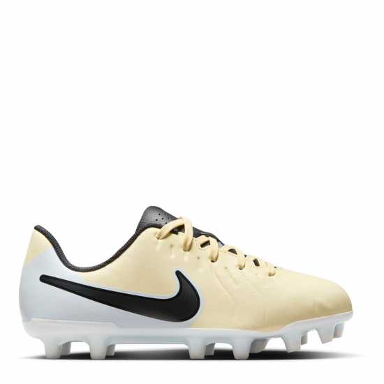 Nike Tiempo Legend 10 Club Juniors Firm Ground Football Boots Lemonade/Black Детски футболни бутонки