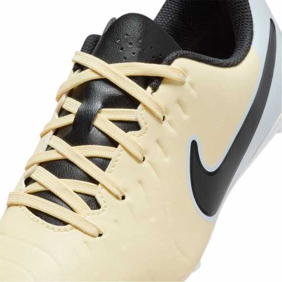 Nike Tiempo Legend 10 Club Juniors Firm Ground Football Boots Lemonade/Black Детски футболни бутонки