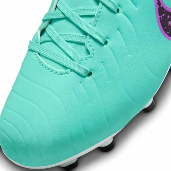 Nike Tiempo Legend 10 Club Junior Firm Ground Football Boots Blue/Pink/White Детски футболни бутонки