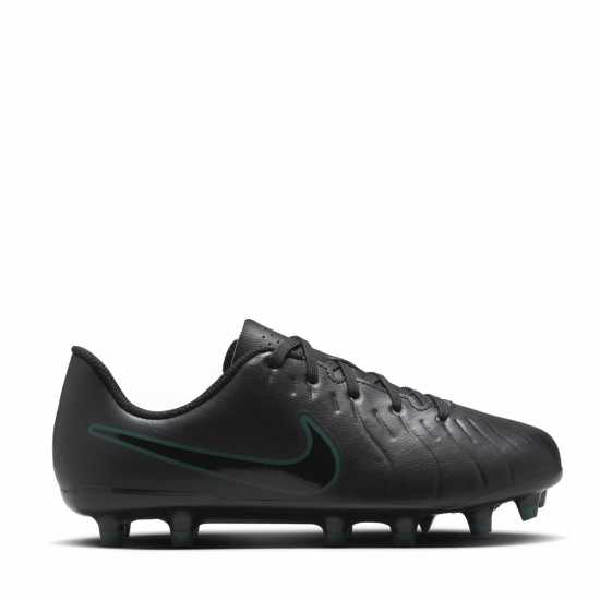 Nike Tiempo Legend 10 Club Juniors Firm Ground Football Boots Черно/Зелено Детски футболни бутонки