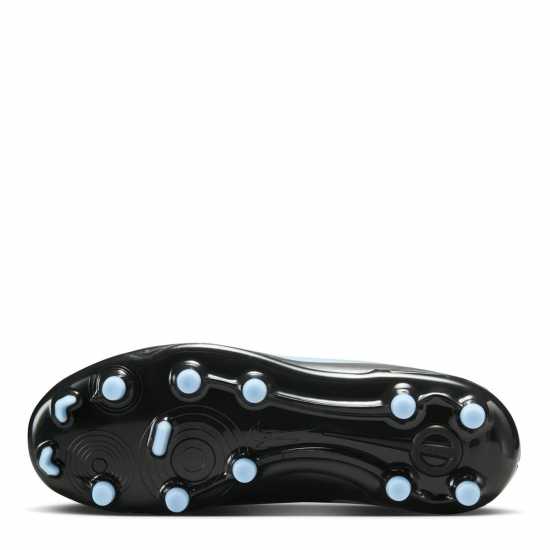 Nike Tiempo Legend 10 Club Juniors Firm Ground Football Boots Black/Black Детски футболни бутонки