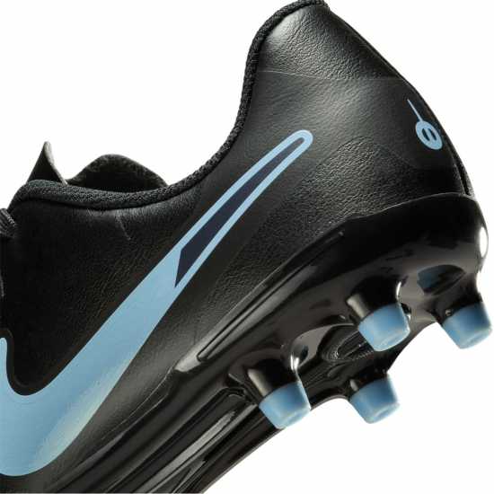 Nike Tiempo Legend 10 Club Juniors Firm Ground Football Boots Black/Black Детски футболни бутонки