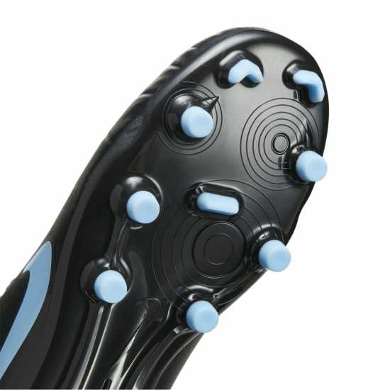 Nike Tiempo Legend 10 Club Juniors Firm Ground Football Boots Black/Black Детски футболни бутонки