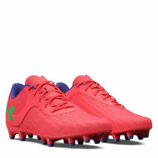 Under Armour Magnetico Select Junior Firm Ground Football Boots Red/Green Детски футболни бутонки