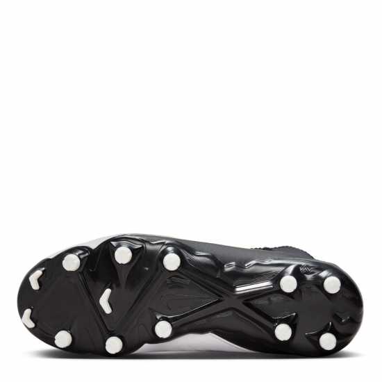 Nike Детски Футболни Бутонки Phantom Luna Ii Academy Firm Ground Football Boots Junior White/Blk/Gold Детски футболни бутонки