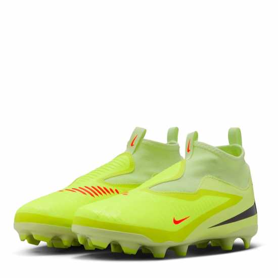 Nike Детски Футболни Бутонки Phantom Luna Ii Academy Firm Ground Football Boots Junior Багрянцево/Волт Nike Детски Футболни Бутонки Phantom Luna Ii Academy Firm Ground Football Boots Junior Багрянцево/Волт