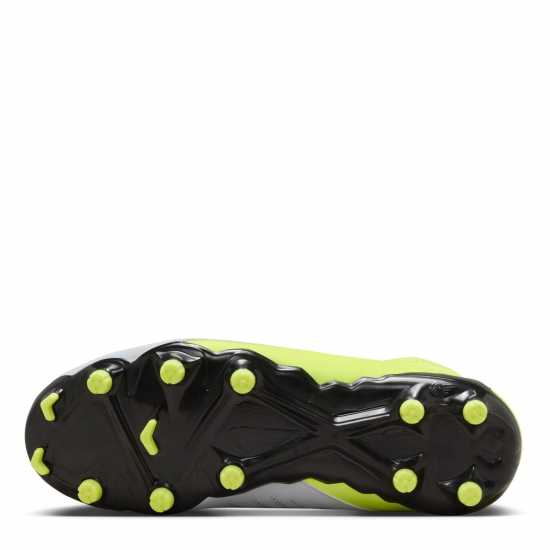Nike Детски Футболни Бутонки Phantom Luna Ii Academy Firm Ground Football Boots Junior Сребро/Волт Детски футболни бутонки