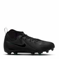 Nike Детски Футболни Бутонки Phantom Luna Ii Academy Firm Ground Football Boots Junior Черно/Зелено Детски футболни бутонки