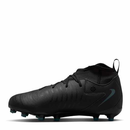 Nike Детски Футболни Бутонки Phantom Luna Ii Academy Firm Ground Football Boots Junior Черно/Зелено Детски футболни бутонки