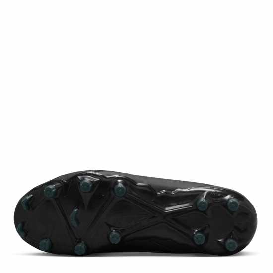 Nike Детски Футболни Бутонки Phantom Luna Ii Academy Firm Ground Football Boots Junior Черно/Зелено Детски футболни бутонки