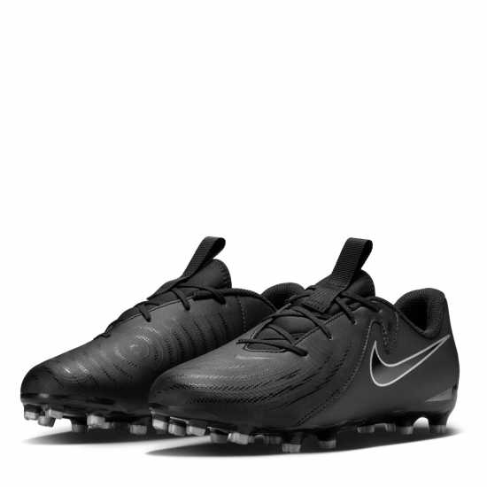 Nike Phantom Gx Ii Academy Junior Firm Ground Football Boots Черно/Черно Детски футболни бутонки