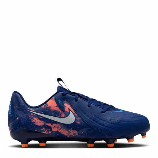Детски футболни бутонки Nike Phantom Gx Ii Academy Junior Firm Ground Football Boots Синьо/Хром Nike Phantom Gx Ii Academy Junior Firm Ground Football Boots Синьо/Хром Детски футболни бутонки