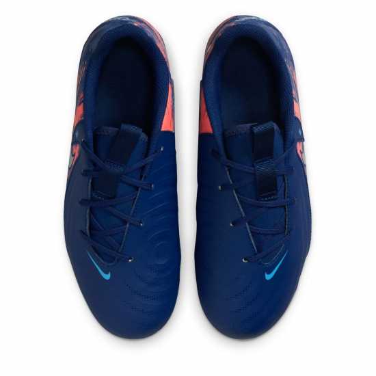 Детски футболни бутонки Nike Phantom Gx Ii Academy Junior Firm Ground Football Boots Синьо/Хром Nike Phantom Gx Ii Academy Junior Firm Ground Football Boots Синьо/Хром Детски футболни бутонки